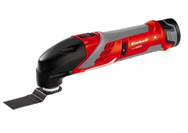 Producto - Sierra Multicortadora Einhell RT-MG 10.8/1 Li Bat accesorios cargador