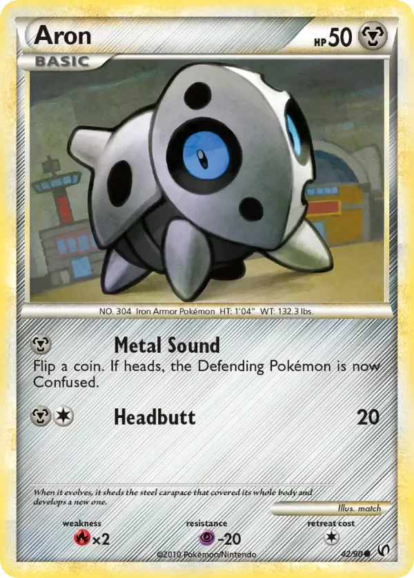 Producto - Aron 42/90 HeartGold and SoulSilver: Undaunted