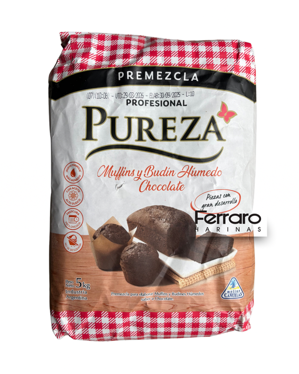 Producto - Premezcla muffin chocolate 5kg Pureza