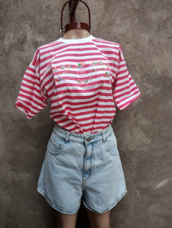 Producto - Remera ROYAL rosa. (NUEVA)