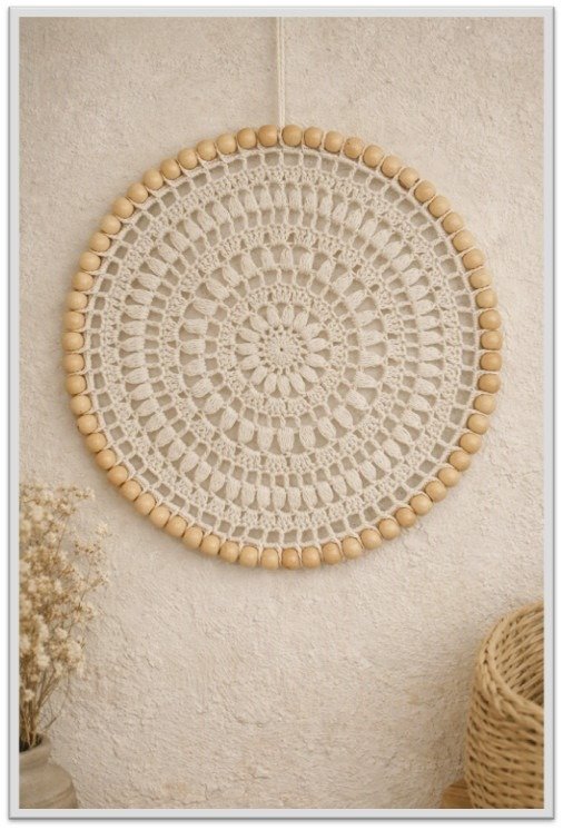 Producto - Atrapa sueños Mandala xxl