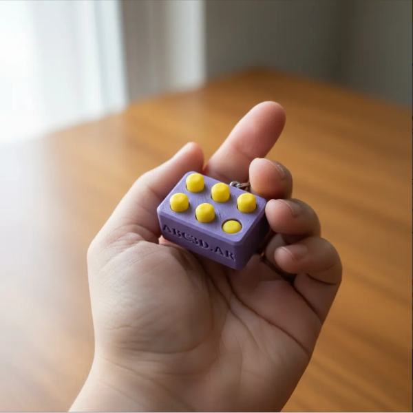 Producto - Llavero braille / Signo generador - 0