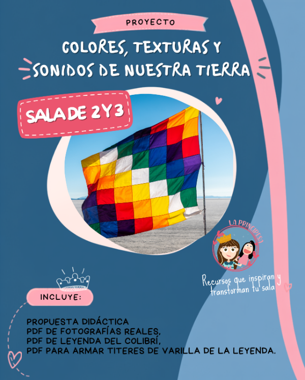 Producto - Proyecto: Colores, texturas y sonidos de nuestra tierra
