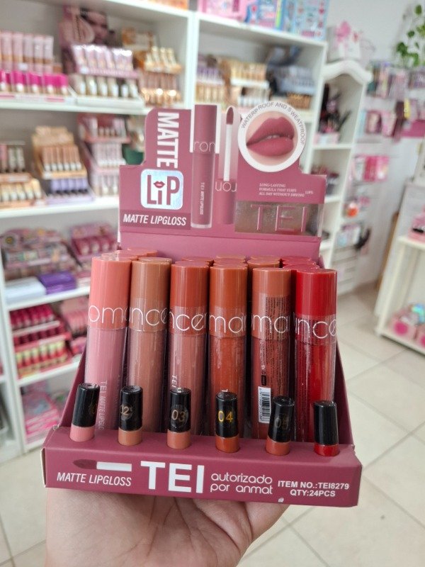 Producto - Labial líquido ROMANCE tei cosmética