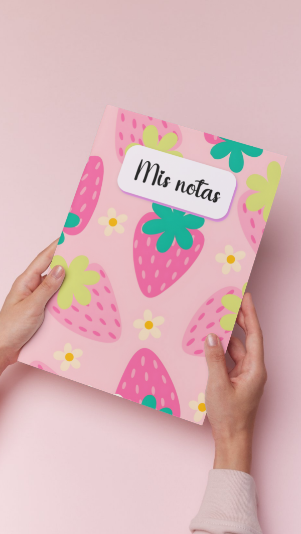 Producto - Cuadernos Frutillas