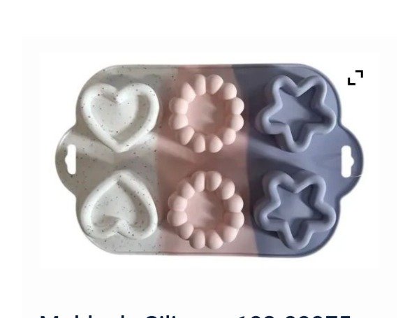 Producto - Molde estrella corazon