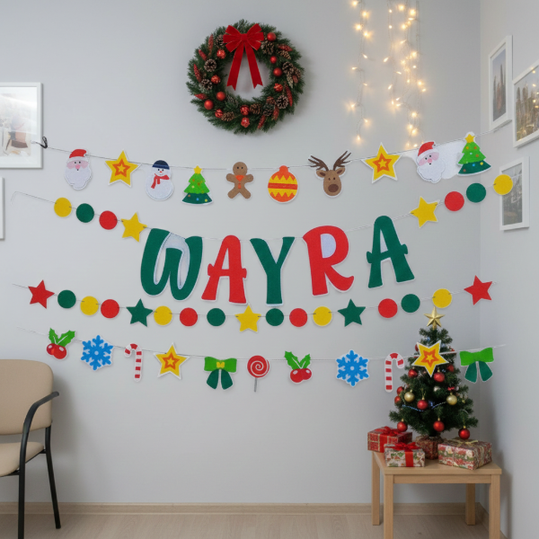 Producto - COMBO BANDERINES NAVIDAD