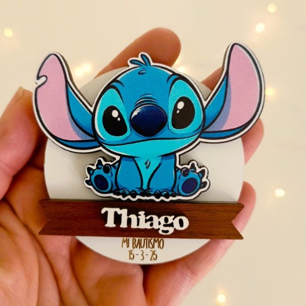 Producto - Souvenir llavero o iman personalizado - STITCH