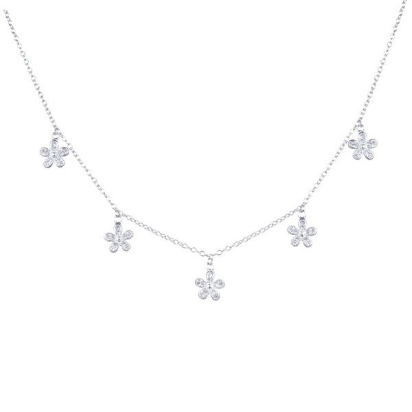 Producto - Gargantilla de flores 35+5cm