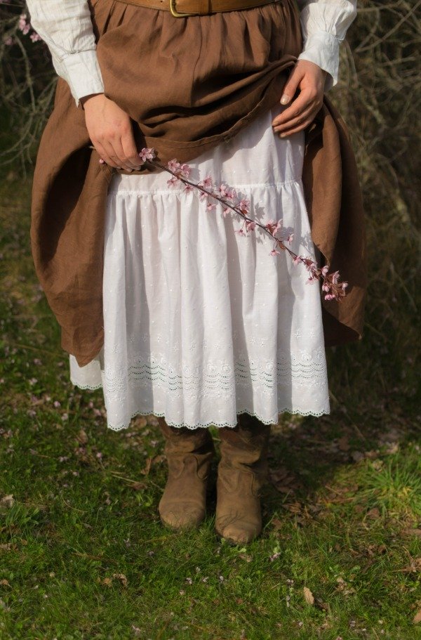 Producto - Enagua de broderie algodon