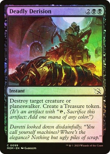 Producto - Deadly Derision Foil  March of the Machine