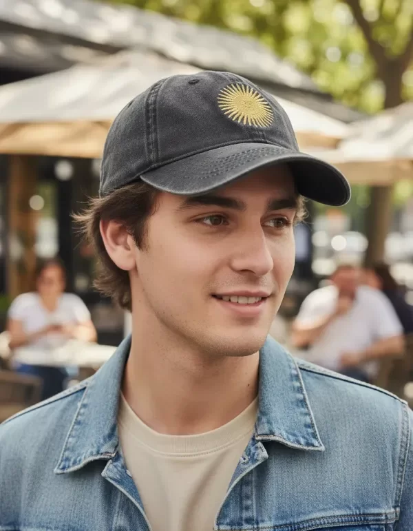 Producto - Gorra Sol de Mayo Negra