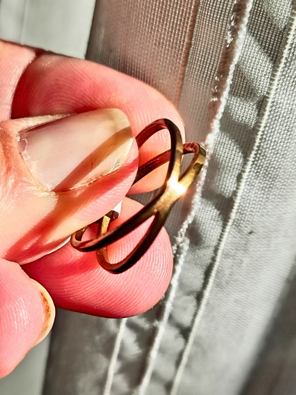 Producto - (10) Anillo Cruzado -  Talle 17 -  AR