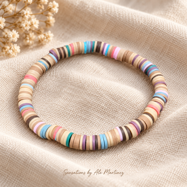 Producto - Pulseras elastizadas línea turquesa - 4