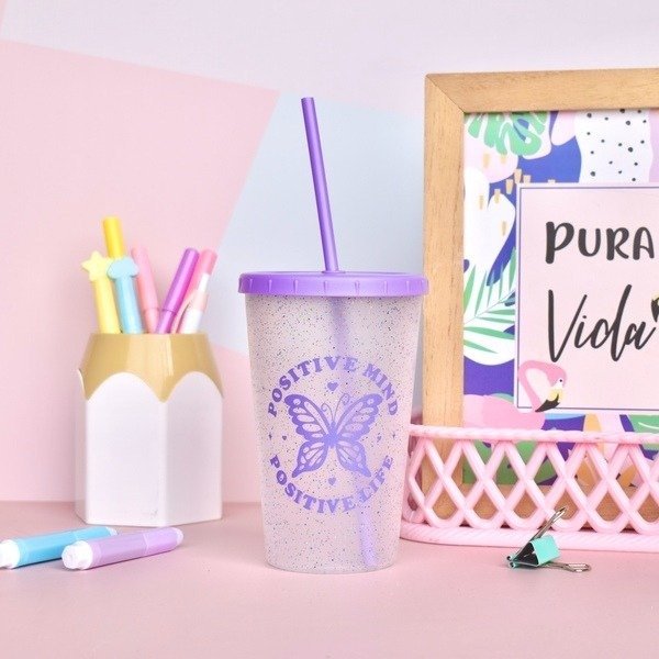 Producto - VASO GLITTER X12