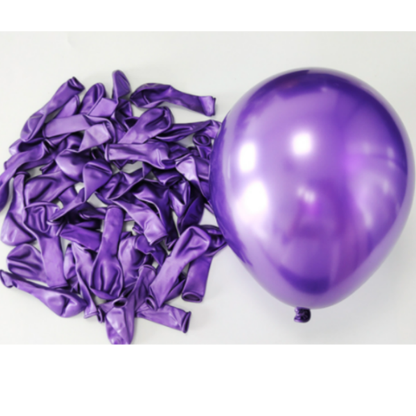 Producto - Globo chrome 12" x50un color violeta