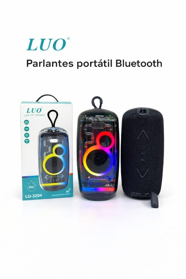 Producto - Parlantes Portátil Bluetooth 3204