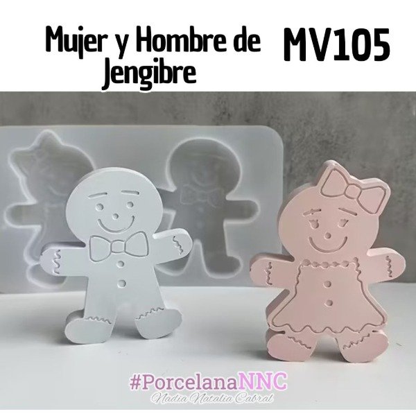 Producto - Mujer y Hombre de Jengibre  MV105