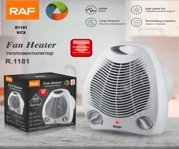 Producto - Calefactor Ventilador Aire Frio Caliente Eléctrico R1181