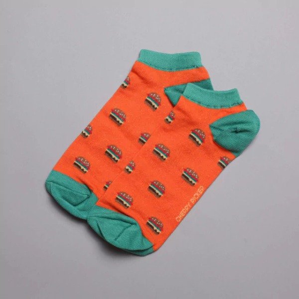 Producto - SOQUETES HAMBURGUESAS - NARANJA