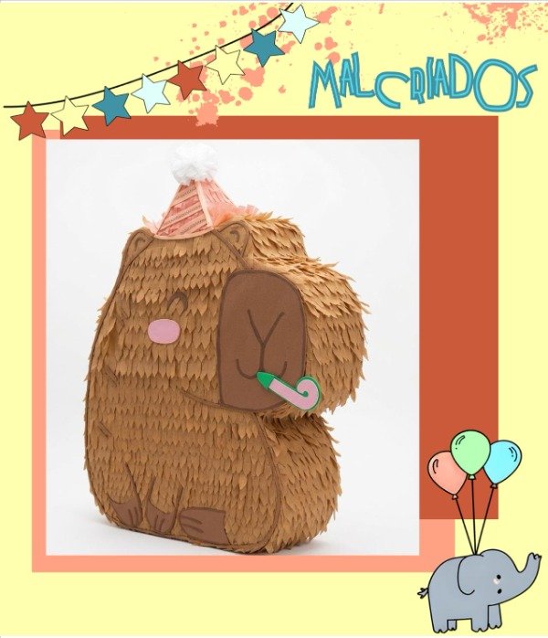 Producto - PIÑATA CAPIBARA