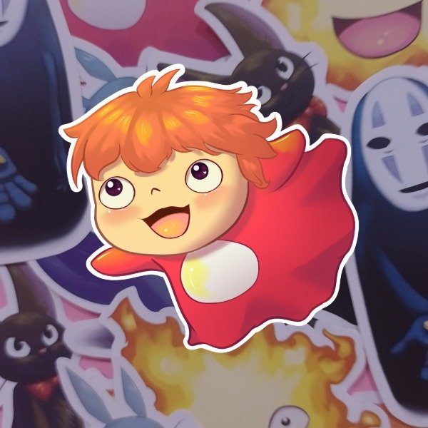 Producto - Sticker Ponyo