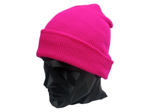 Producto - Gorro ROCKY Liso FUCSIA 19x28
