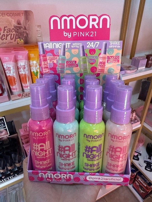 Producto - Spray fijador Pink 21