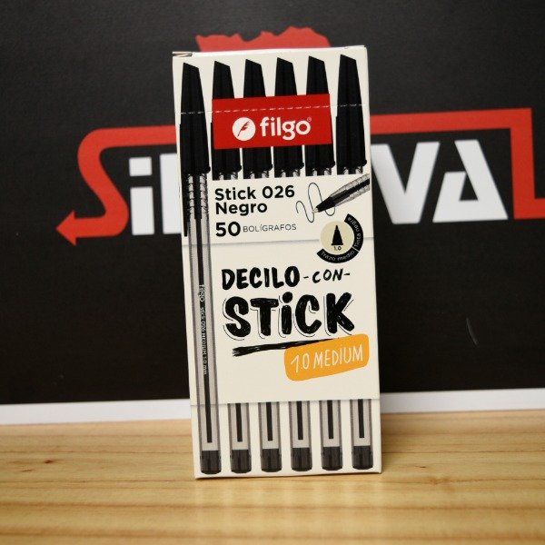 Producto - BOLIGRAFO STICK 1.0 NEGRO