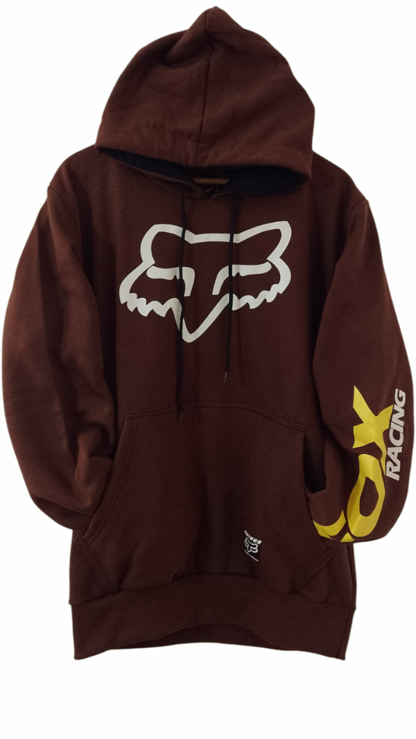 Producto - HOODIE PREMIUM FOX RACING MOCHA MOUSSE FLEECE