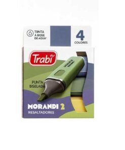 Producto - Resaltador Morandi 2 surtido por 4 unidades