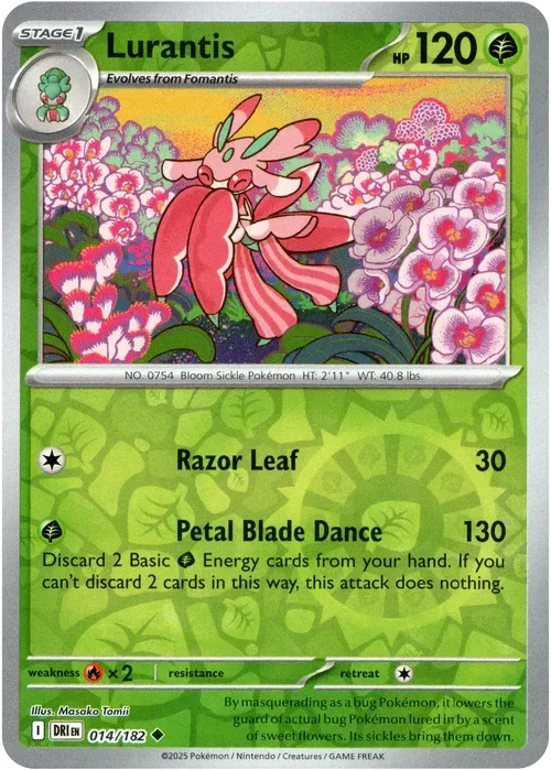 Producto - Lurantis - 014/182 - Destined Rivals - Reverse Holo