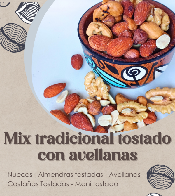 Producto - Mix tradicional tostado con avellanas