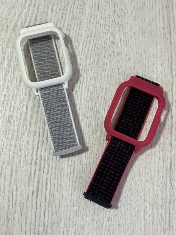 Producto - CORREA MALLA DE NYLON CON CARCASA PARA APPLE WATCH 42/44/45MM