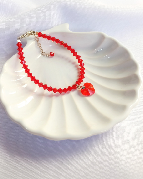 Producto - Pulsera Cristal Sw Roma Rojo