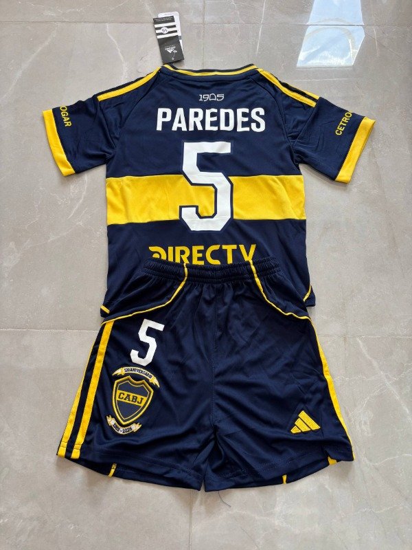 Producto - Kit de niño Boca Jrs local 25/26 5 Paredes