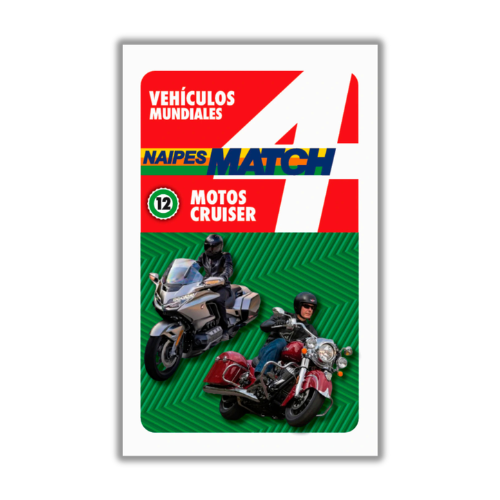 Producto - Cartas Motos Cruiser - Match4 - 0