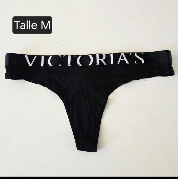 Panty thong Victoria's secrets talle M negra