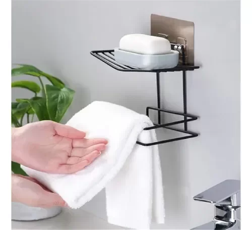 Producto - Porta rollo de papel higiénico con estante