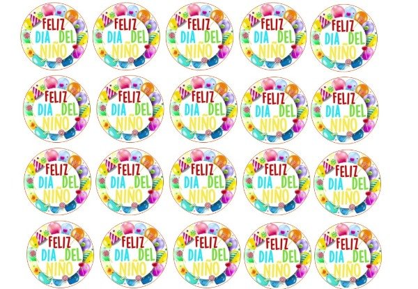 Producto - LAMINA COMESTIBLE DIA DEL NIÑO 40