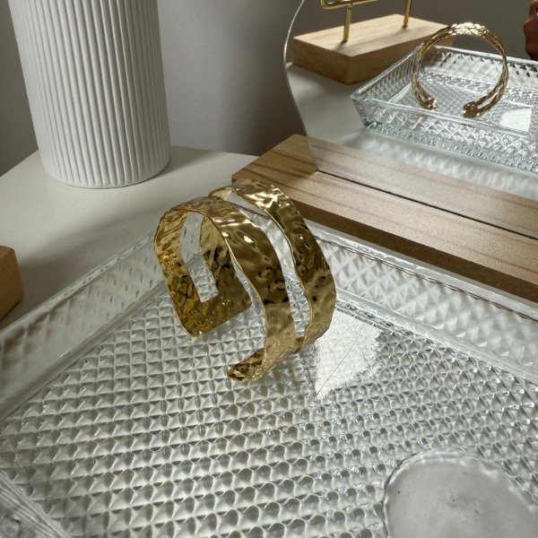 Producto - Pulsera Ancha Riviera Gold