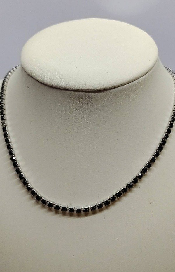 Producto - Gargantilla de cristal negro - 0