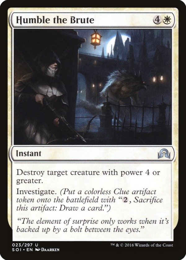 Producto - Humble the Brute  Shadows over Innistrad