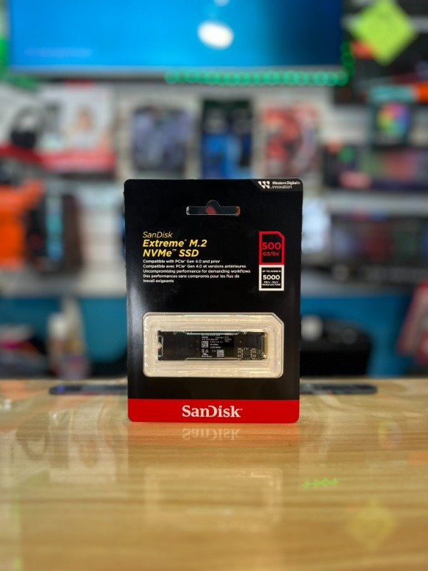 Producto - SanDisk Extreme M.2 NVMe SSD