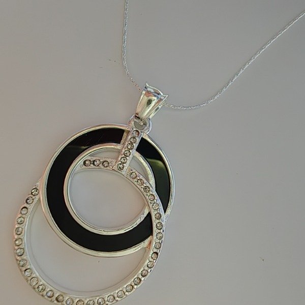 Producto - DIJE CIRCULOS CON CRISTALES