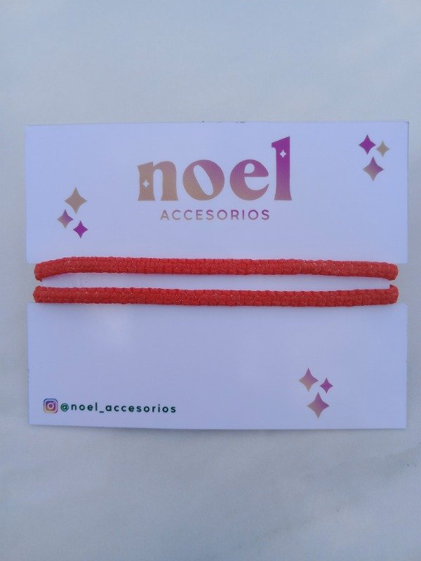 Producto - Pulseras para compartir rojas protectoras