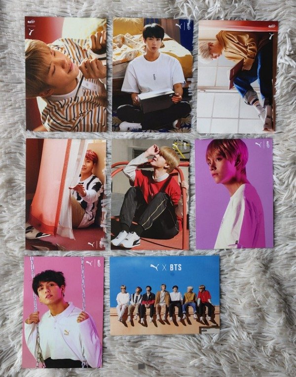 Producto - BTS PUMA ver 2 POSTCARD SET