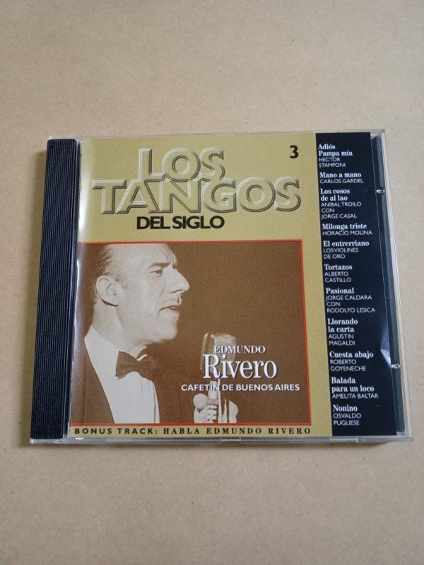 Producto - Los tangos del siglo #3 - Edmundo Rivero - Perfil 1999 - 0
