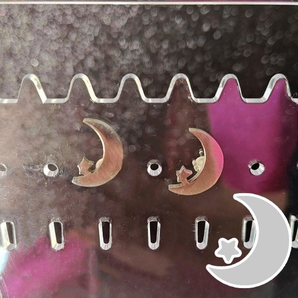 Producto - Aros Luna y Estrella