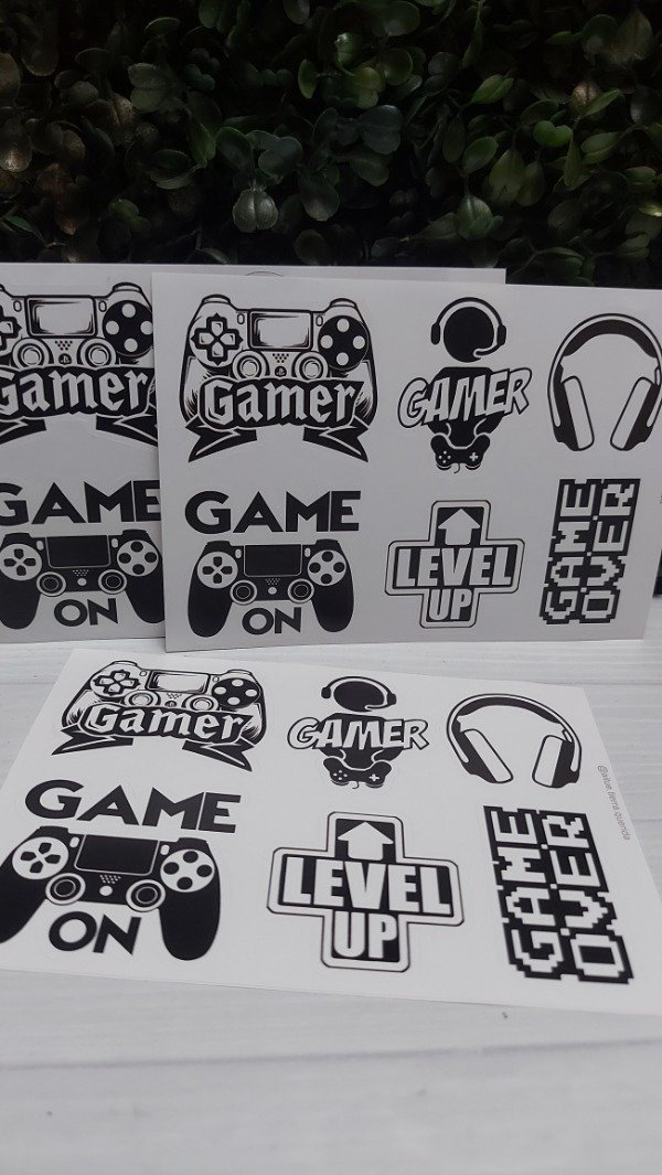 Producto - Stickers GAMERS x2u